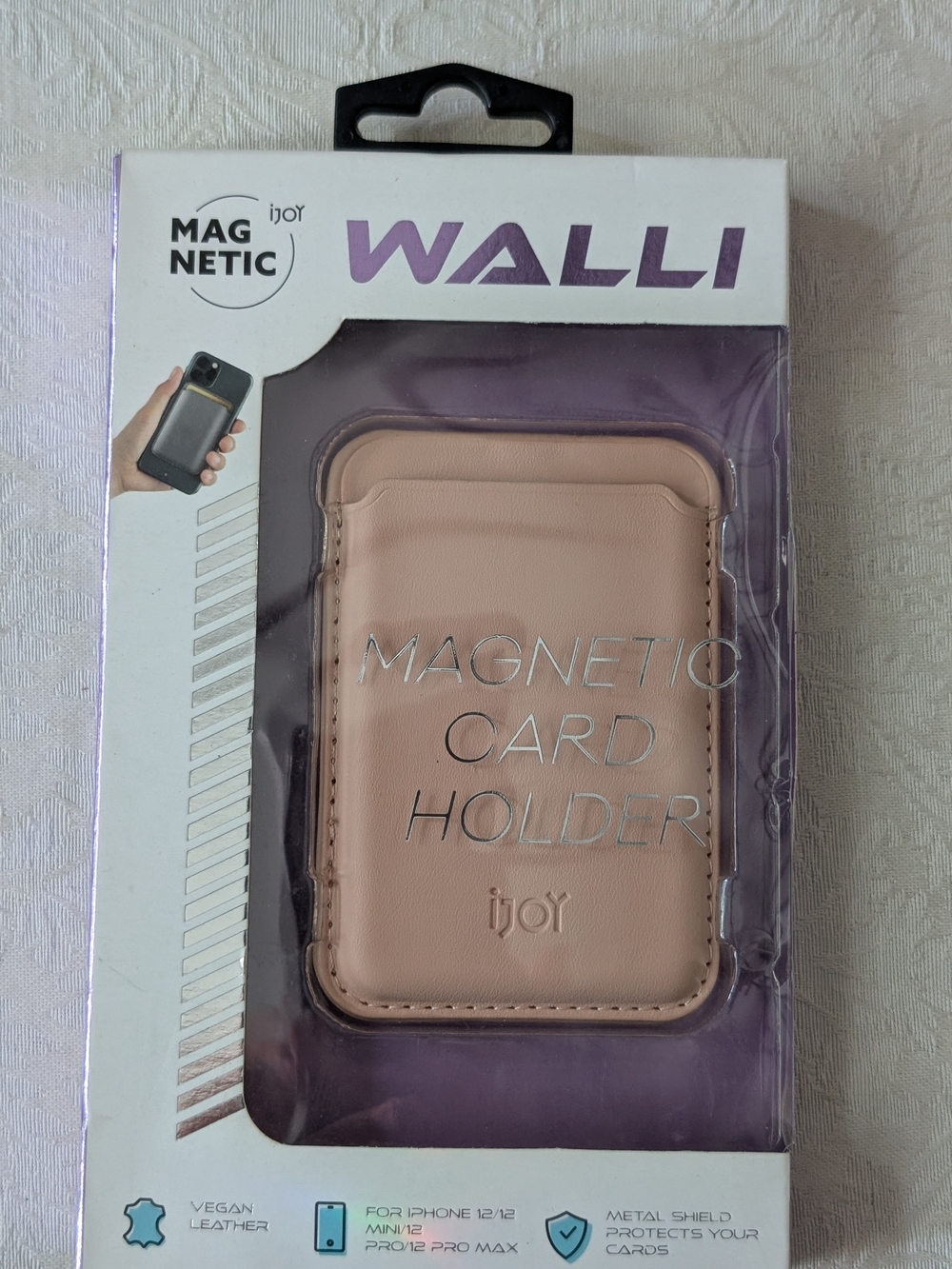 Walli Magnetic Card Holder - Tan